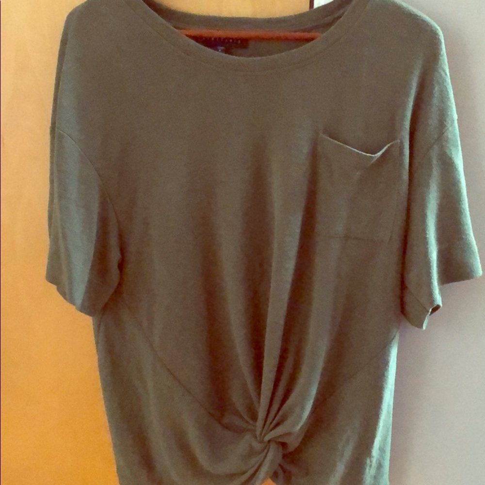 Olive green T